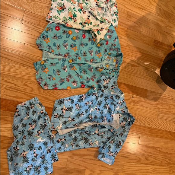 Disney Other - Tropical Print Kids Disney Set
